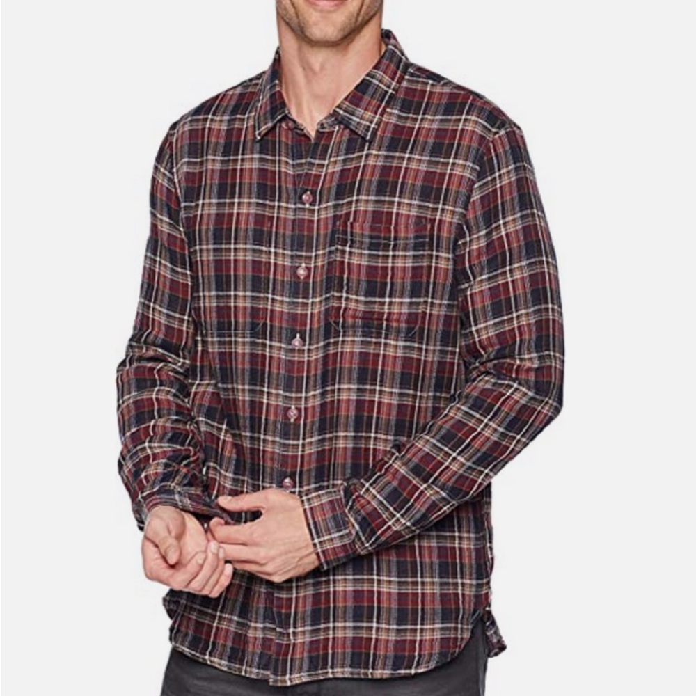 John Varvatos Star U.S.A. Men's Reversible Shirt W600U3B Size Large